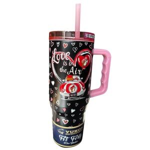 New|Buc-ee's 2025 Valentine's Day Tumbler 40oz Love is in the Air Write Messages